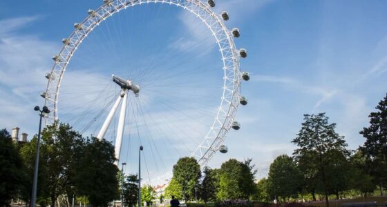 Embark on an extraordinary journey with an entry ticket to The London Eye