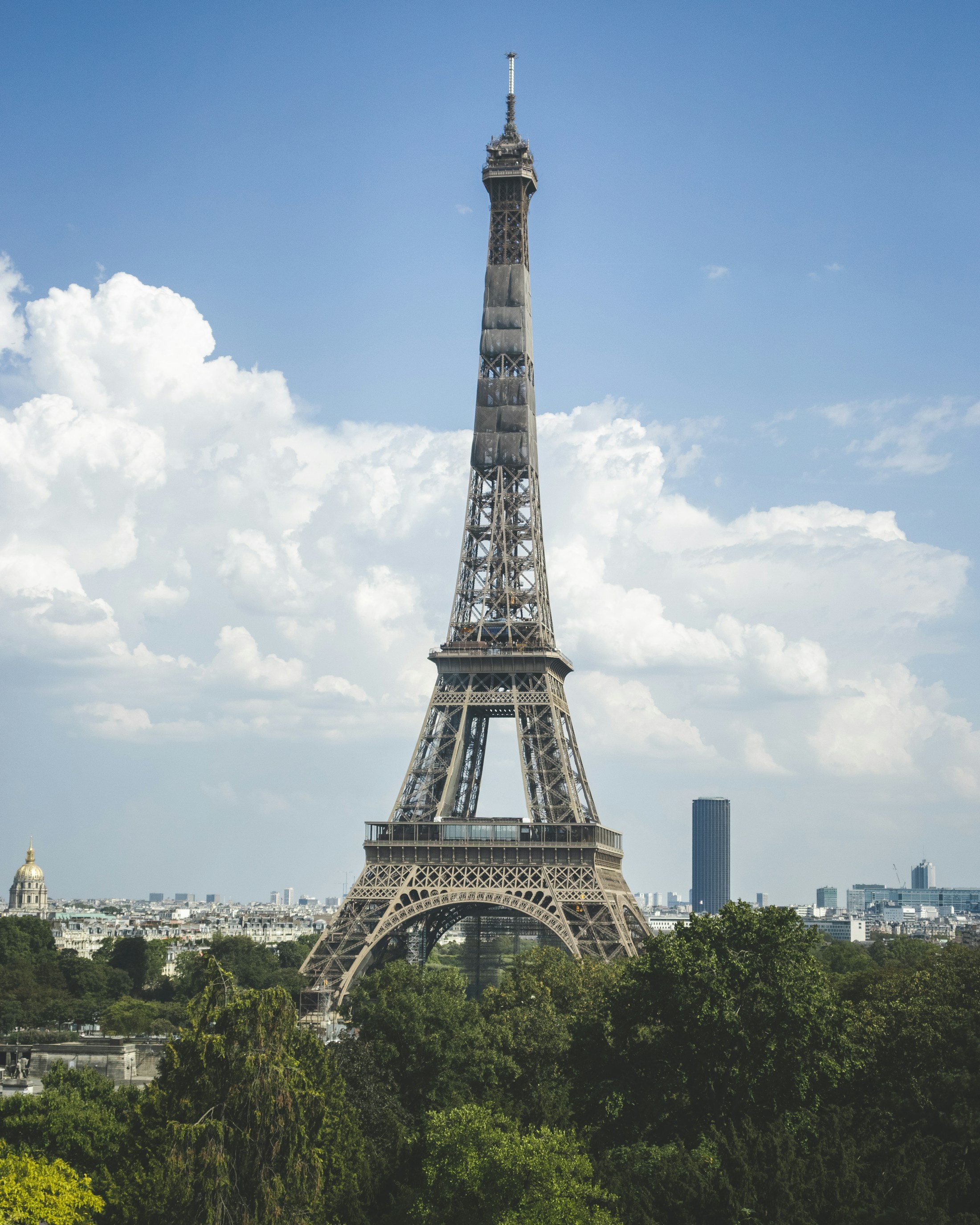 Eiffel Tower in daylight